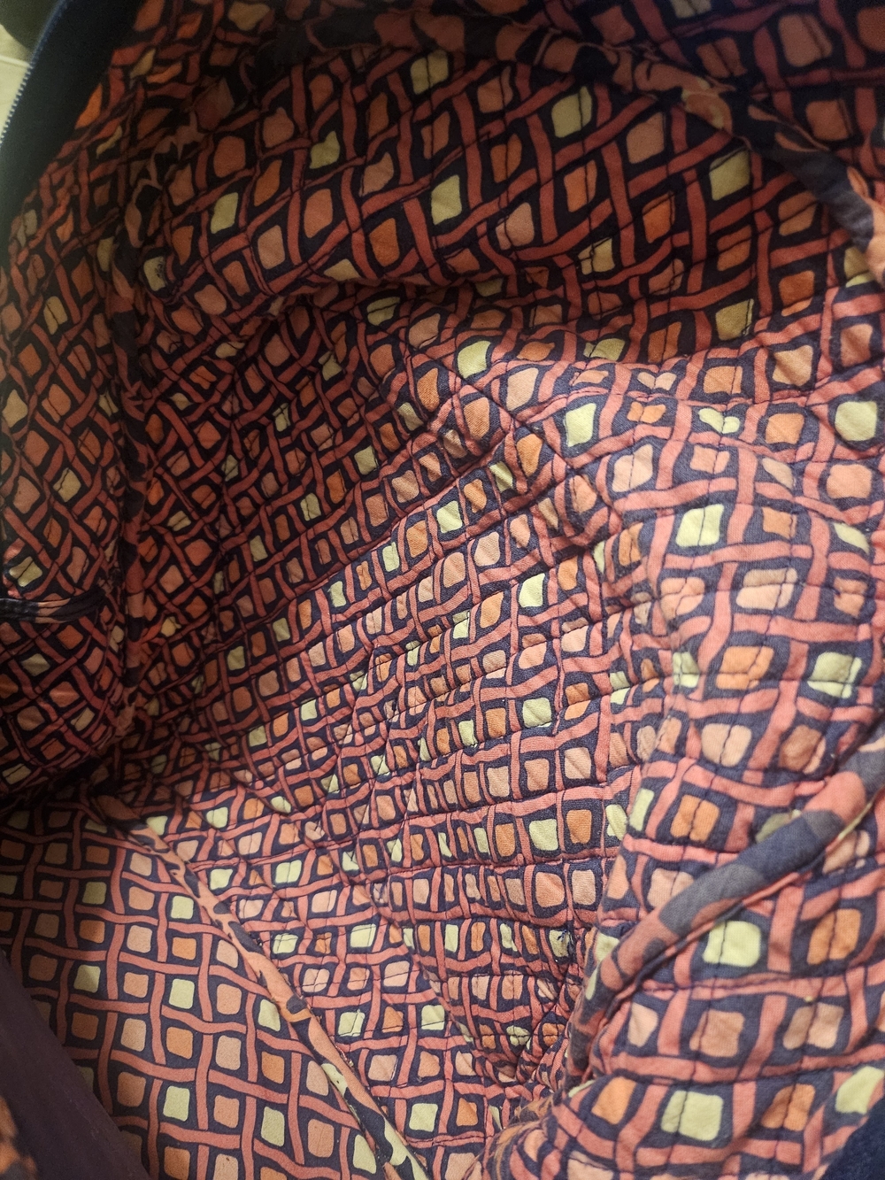 Vera Bradley Pink Floral Quilted Backpack - Picture 8 of 9